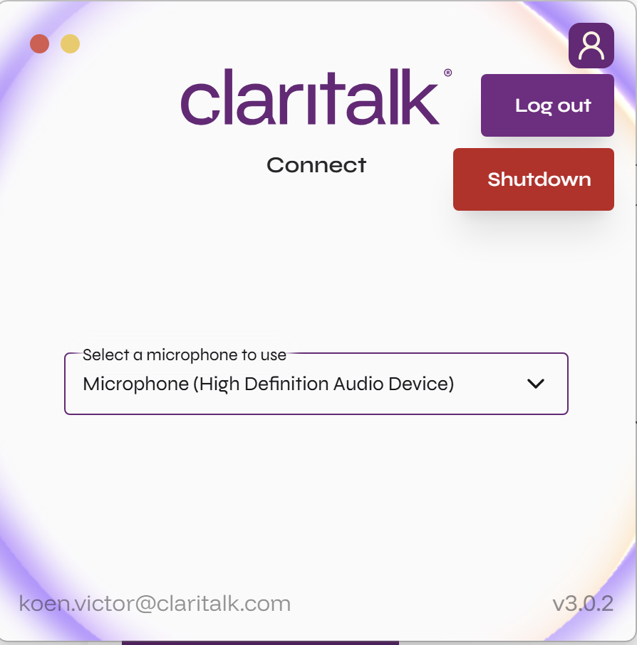 Claritalk Connect is klaar voor gebruik